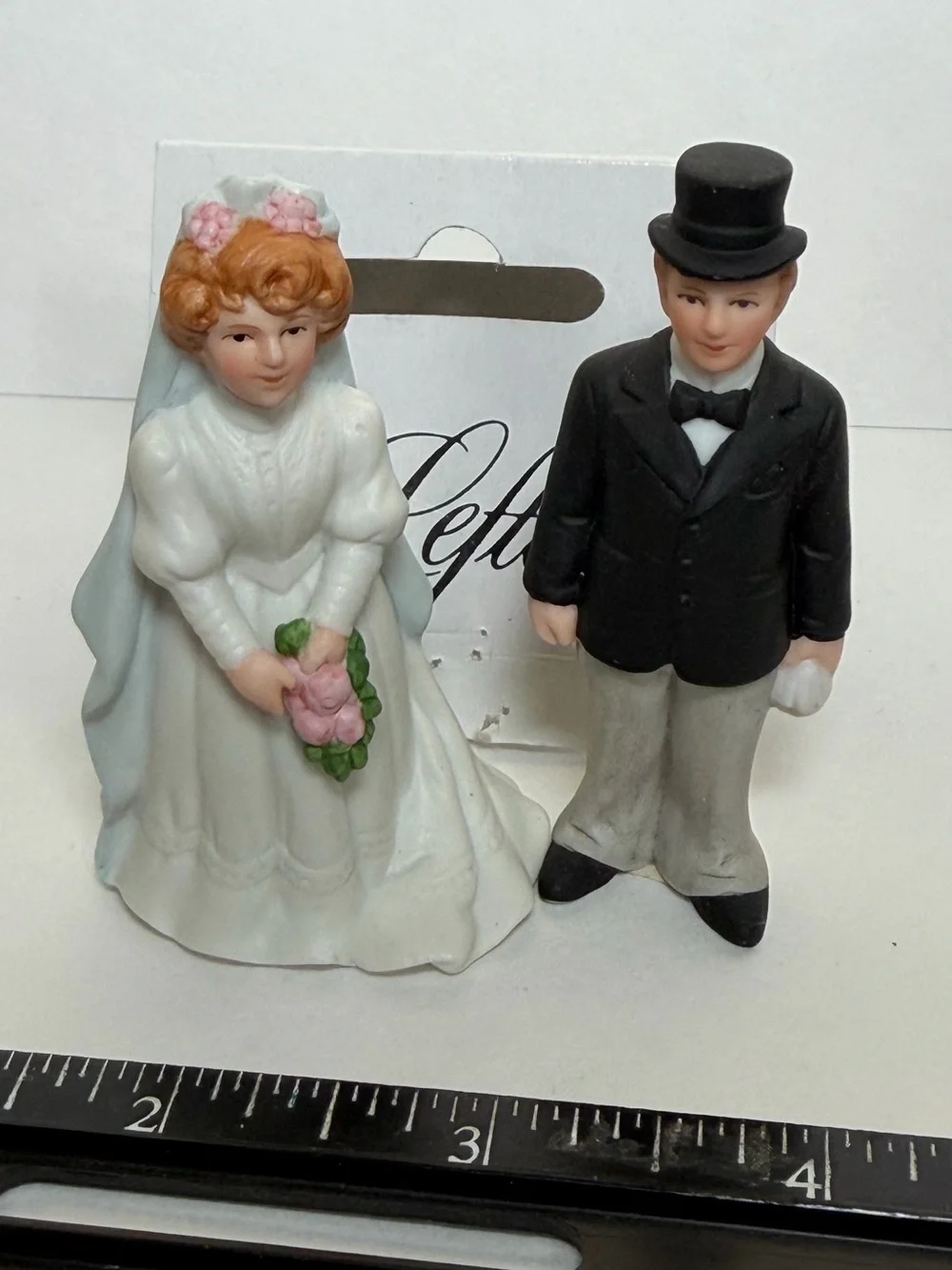Lefton 1993 Wedding Cake Bride & Groom